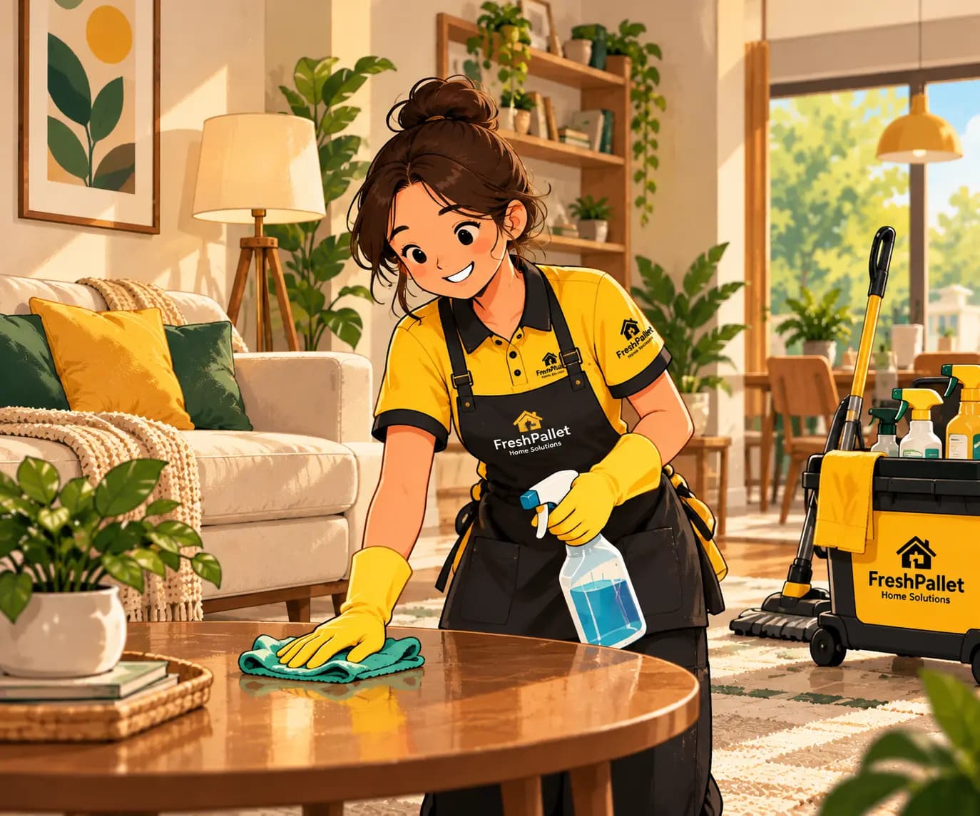 Cleaning showcase media 1